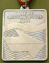 Weltmeisterschaften 1985 im Orientierungstauchen